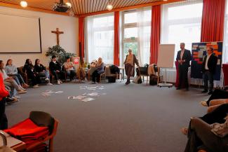 Workshop mit Auszubildenden der Caritas Kita gGmbH