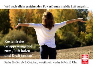 Gruppenangebot für alleinerziehende Frauen Gruppenangebot für alleinerziehende Frauen