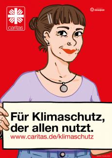 Plakatmotiv der Caritas-Kampagne 2023