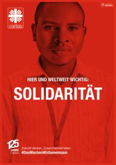 Plakatmotiv der Caritas-Kampagne 2022