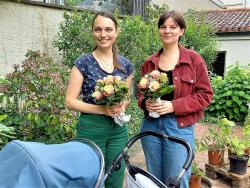 Unsere Babylotsinnen Svenja Machens (li.) und Jannike Brandtstätter.