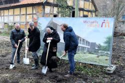 Spatenstich für das Michaelis Hospiz